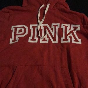 Pink hoodie